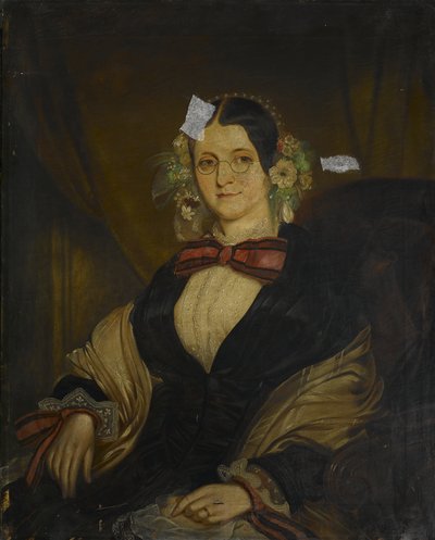 Signora William Bate, moglie del dottor William Bate Junior, c.1854 da Matthew Popham